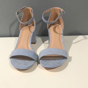 Powder blue heels